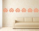 Damask Wall Pattern Art Stickers